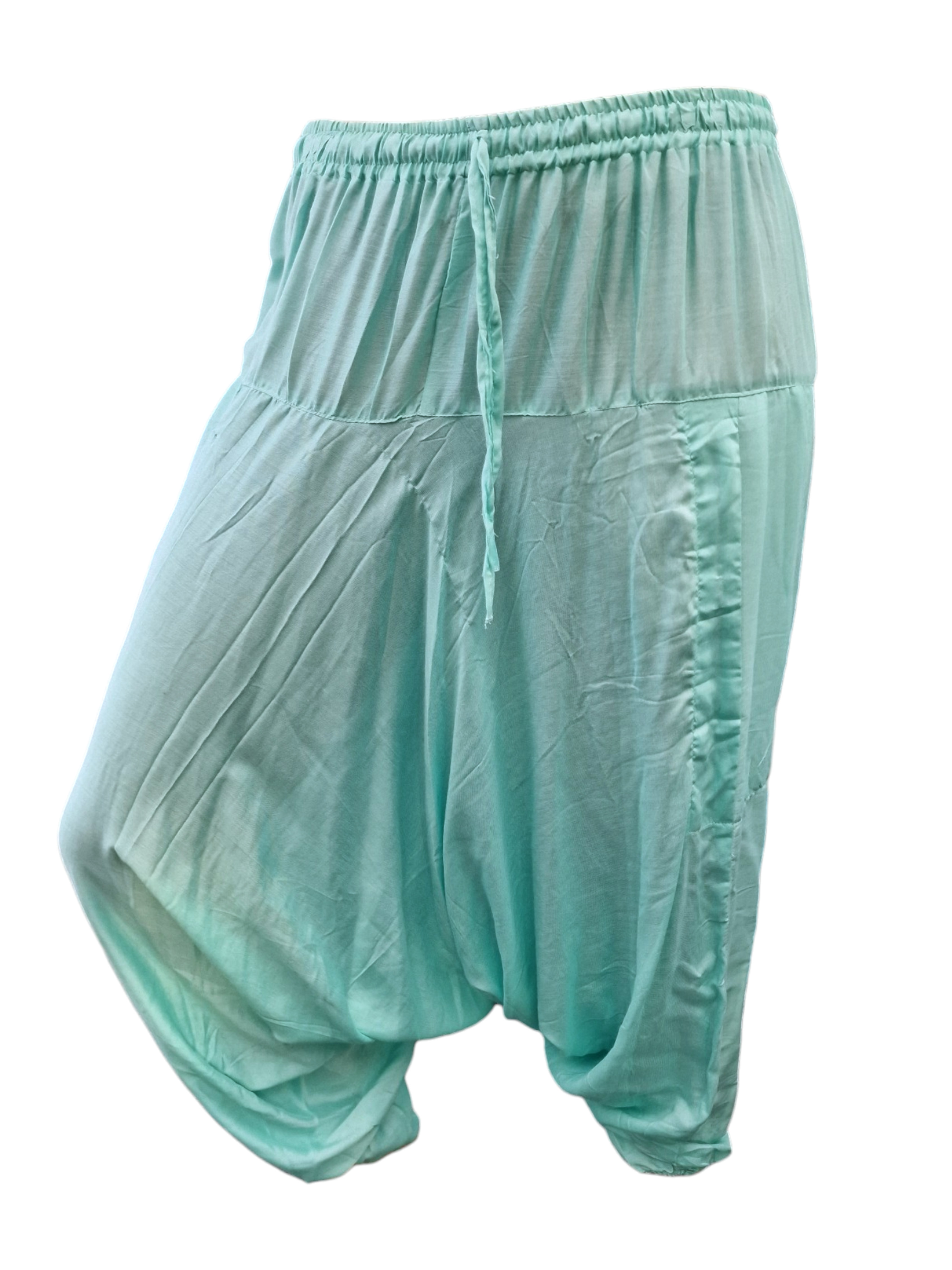 Haremsbyxa enfärgad Mint