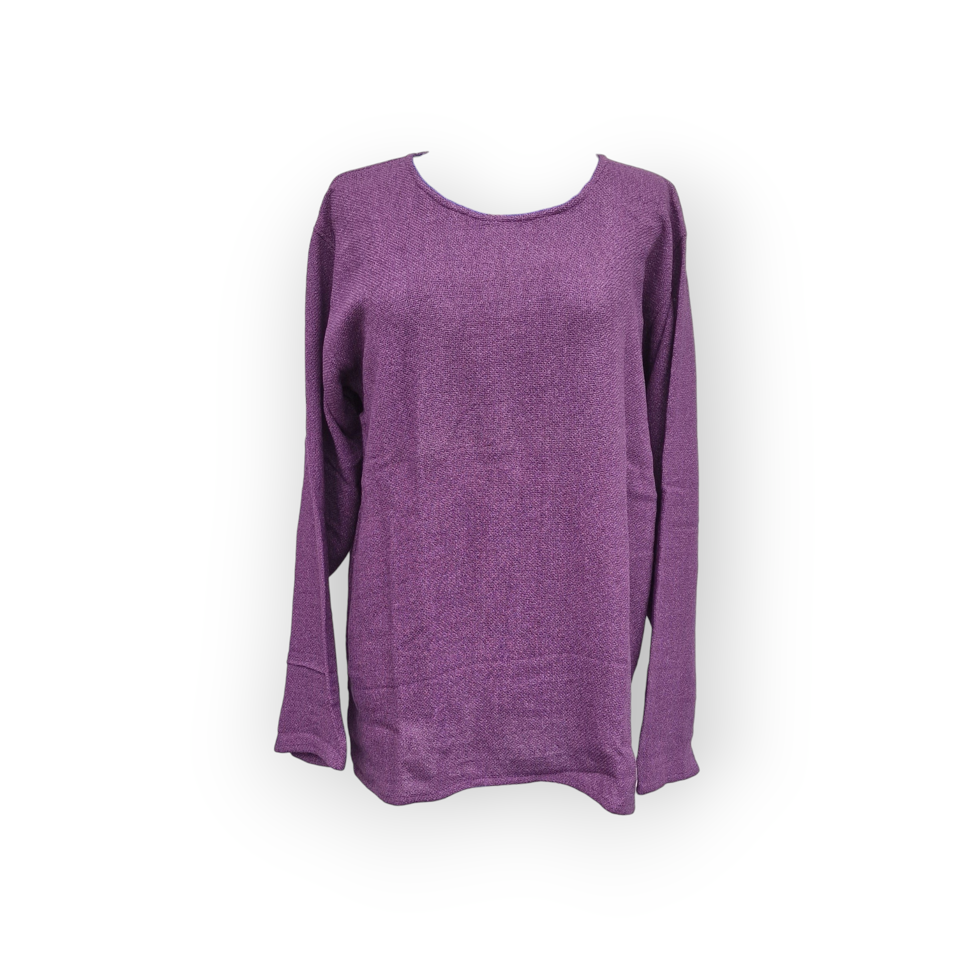 Stickad Unisextröja Lila